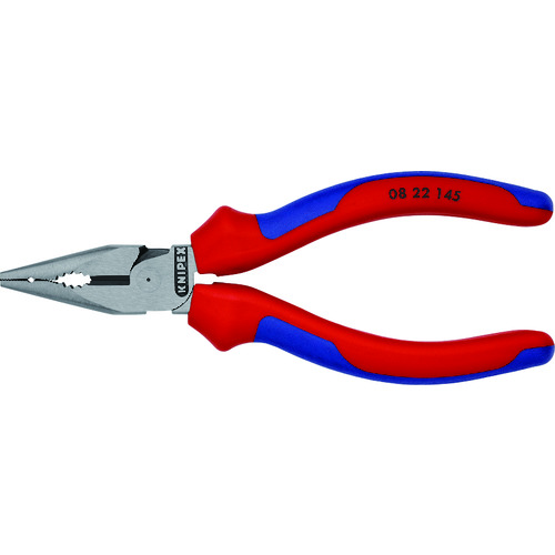 トラスコ中山 KNIPEX ニードルノーズペンチ 145mm コンフォートハンドル 116-3227(ご注文単位1個)【直送品】