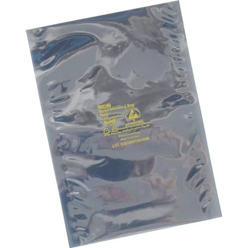 トラスコ中山 SCS 静電気シールドバッグ フラットタイプ 279X381mm (100枚入)(ご注文単位1箱)【直送品】