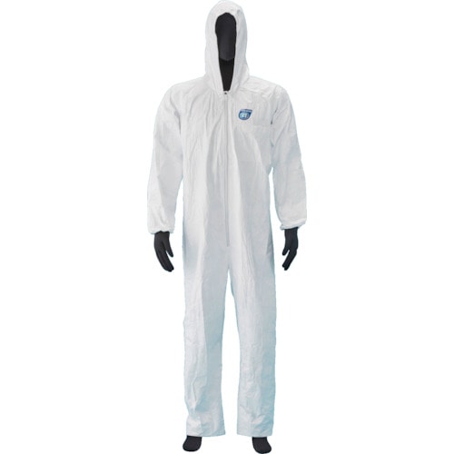 トラスコ中山 アゼアス タイベック(R) 製続服 1010B 4L（ご注文単位1着）【直送品】
