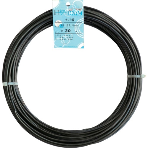 トラスコ中山 ダイドーハント なまし鉄線 #8x30M 3kg(ご注文単位1巻)【直送品】