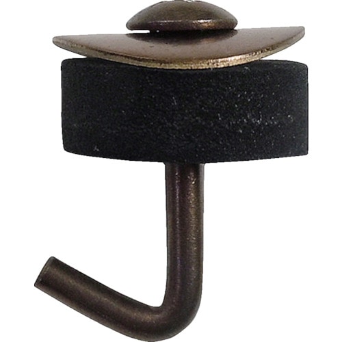 トラスコ中山 ダイドーハント ステンレスワンタッチフック ブロンズ 19mm (10本入)(ご注文単位1袋)【直送品】