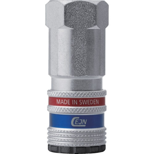 トラスコ中山 セイン シリーズ300 eSafe カップリング メネジ NPT1/4(ご注文単位1個)【直送品】