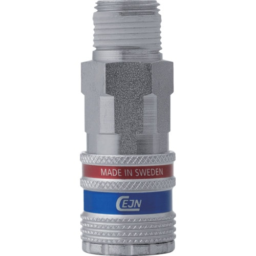 トラスコ中山 セイン シリーズ310 eSafe カップリング NPT1/4 オネジ(ご注文単位1個)【直送品】