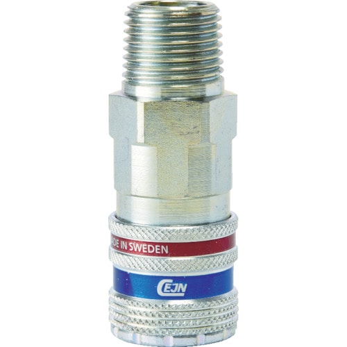 トラスコ中山 セイン シリーズ410 eSafe カップリング R1/2オネジ（ご注文単位1個）【直送品】