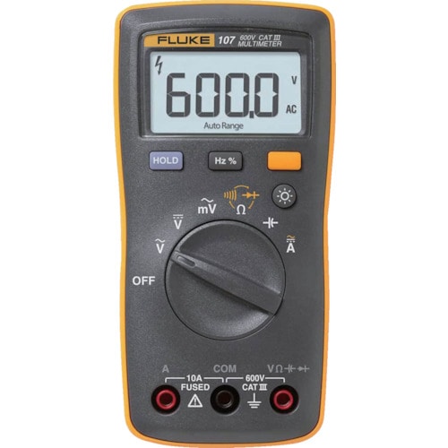 トラスコ中山 FLUKE ポケットサイズ・マルチメーター(バックライト付)(ご注文単位1台)【直送品】