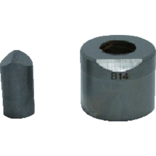 トラスコ中山 育良 フリーパンチャー用替刃 IS-BP18S・IS-MP18LE用(51602) 丸穴10(ご注文単位1セット)【直送品】