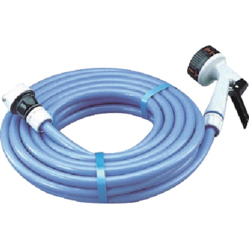 トラスコ中山 IRIS 136267 耐圧糸入りカットホーススリム10m ブルー(ご注文単位1巻)【直送品】