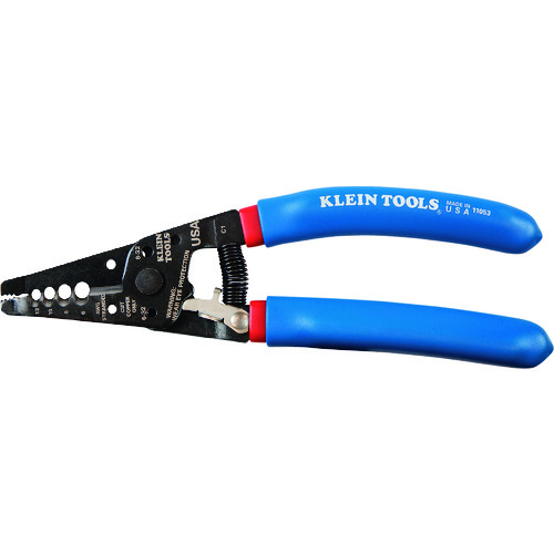 トラスコ中山 KLEIN ワイヤーストリッパー 180mm 114-3787(ご注文単位1個)【直送品】