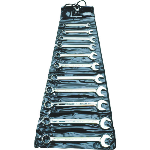 トラスコ中山 バーコ 片目片口スパナ11本セット(ご注文単位1セット)【直送品】