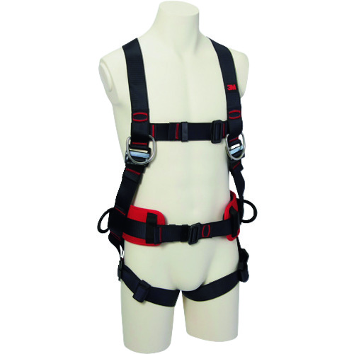トラスコ中山 3M プロテクタ フルハーネス ワークポジショニング用 1161651N Sサイズ(ご注文単位1本)【直送品】