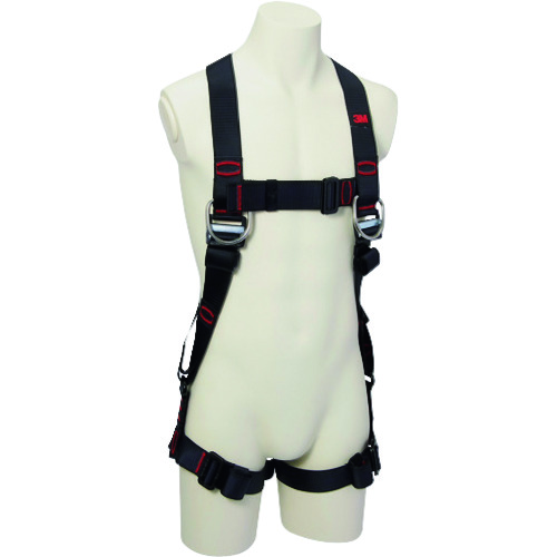 トラスコ中山 3M ハーネス型墜落制止用器具(胴ベルトなし) プロテクタ フルハーネス H型 1161655N M/Lサイズ(ご注文単位1本)【直送品】