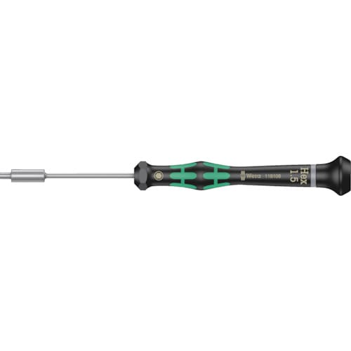 トラスコ中山 Wera 2069 ナットミクロドライバー 1.5(ご注文単位1本)【直送品】