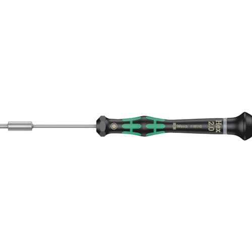 トラスコ中山 Wera 2069 ナットミクロドライバー 2.0(ご注文単位1本)【直送品】