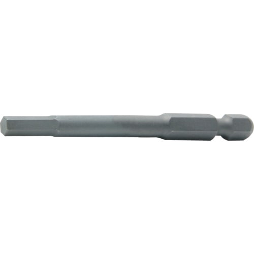 トラスコ中山 コーケン 6.35mmH ヘックスビット 全長50mm 3mm(ご注文単位1個)【直送品】