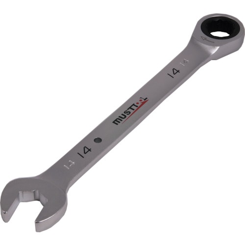 トラスコ中山 MUSTTOOL シャークギアレンチ 14mm MWS-14(ご注文単位1個)【直送品】