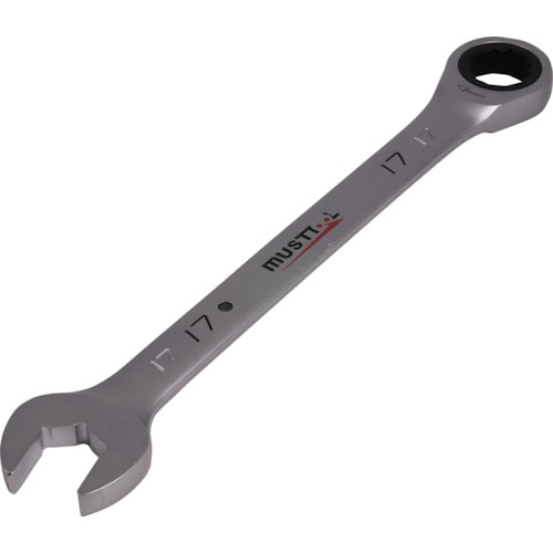 トラスコ中山 MUSTTOOL シャークギアレンチ 17mm MWS-17(ご注文単位1個)【直送品】