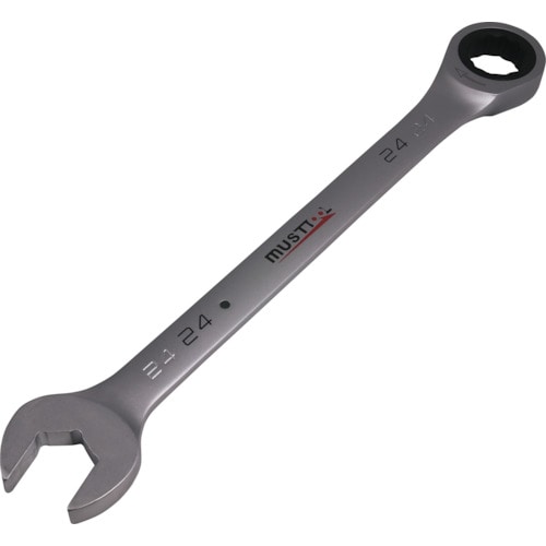 トラスコ中山 MUSTTOOL シャークギアレンチ 24mm MWS-24(ご注文単位1個)【直送品】