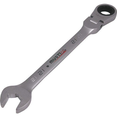 トラスコ中山 MUSTTOOL シャークフレキギアレンチ 21mm MWS-F21(ご注文単位1個)【直送品】