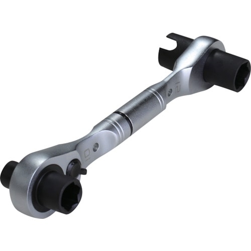 トラスコ中山 MUSTTOOL 6機能スイベルグリップノンスリップレンチ(ご注文単位1個)【直送品】