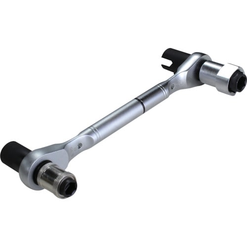 トラスコ中山 MUSTTOOL 8機能スイベルグリップノンスリップレンチ 114-6701(ご注文単位1個)【直送品】