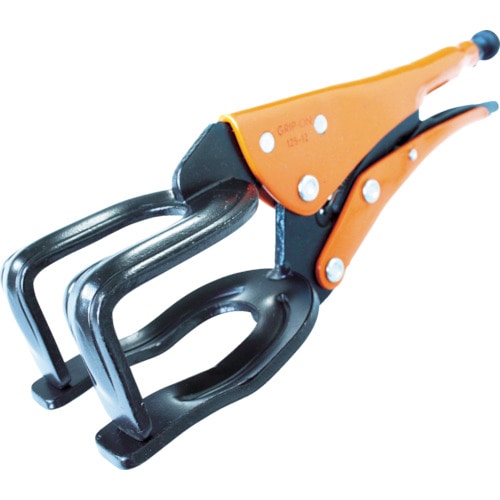 トラスコ中山 GRIP-ON G型グリッププライヤー 200mm(ご注文単位1個)【直送品】