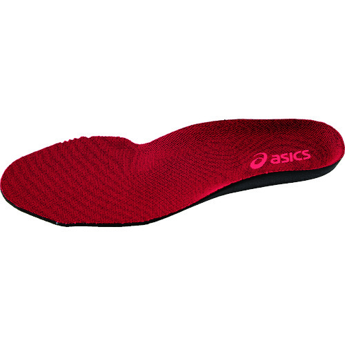 トラスコ中山 アシックス ウィンジョブ3D SOCKLINER レッド LL(ご注文単位1足)【直送品】