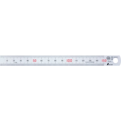 トラスコ中山 シンワ 直尺シルバー150mm(ご注文単位1本)【直送品】