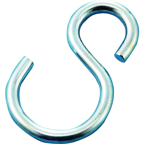 トラスコ中山 緑十字 Sフック 金具14 36.4×15.8/22.0mm 10個組 スチール製(ご注文単位1組)【直送品】