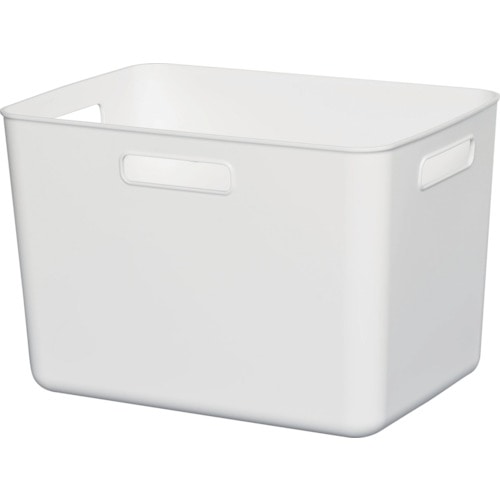 トラスコ中山 ヒマラヤ化学 1389 やわらかBOX/ワイド深型 ホワイト 364×259×245(ご注文単位1個)【直送品】