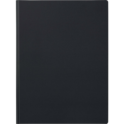トラスコ中山 ライオン フラップ式ホルダー FH-300B ブラック 13988(ご注文単位1冊)【直送品】