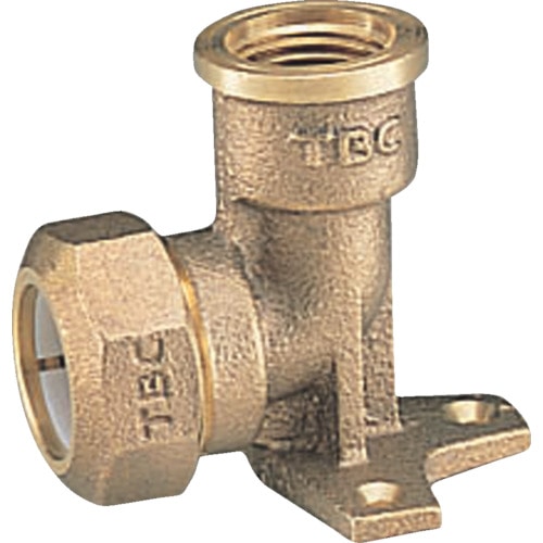 トラスコ中山 TBC 座付水栓エルボ1種13mm(ご注文単位1個)【直送品】