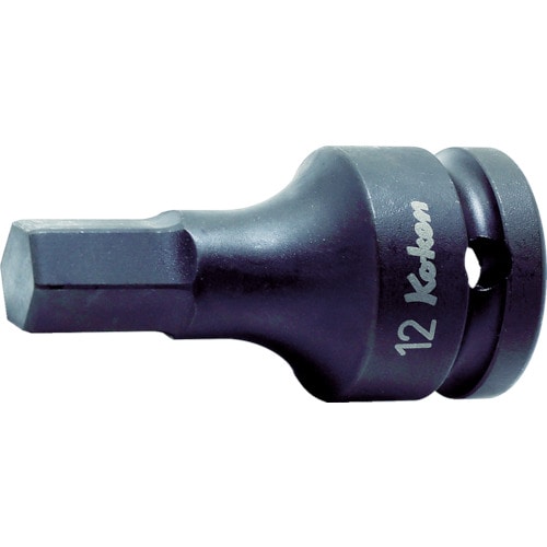 トラスコ中山 コーケン インパクトヘックスビット 差込角12.7mm 対辺4mm（ご注文単位1個）【直送品】