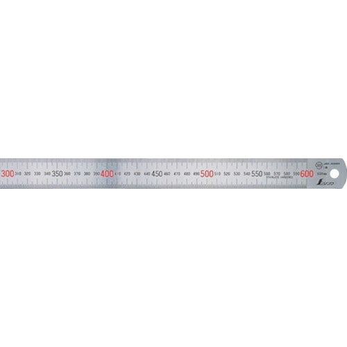 トラスコ中山 シンワ 直尺ステン 600mm JIS(ご注文単位1本)【直送品】