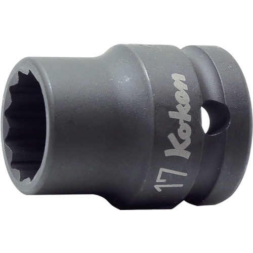 トラスコ中山 コーケン 12.7mm差込 インパクト12角ソケット(薄肉) 14mm(ご注文単位1個)【直送品】