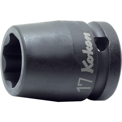 トラスコ中山 コーケン インパクトサーフェイスソケット 差込角12.7mm 対辺12mm(ご注文単位1個)【直送品】
