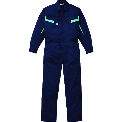 トラスコ中山 AUTO-BI ファイテンつなぎ服1510-001ネイビーブルー-3L(ご注文単位1着)【直送品】