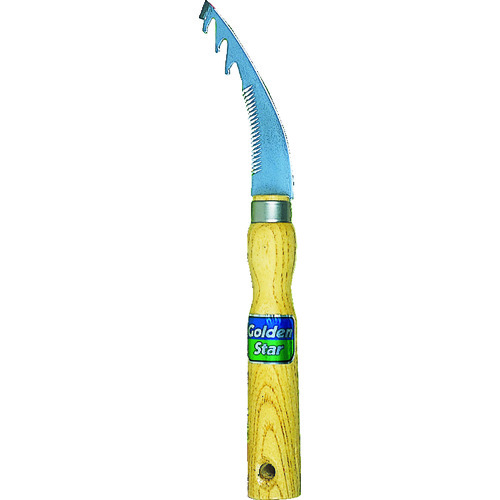 トラスコ中山 GS チップ付除草鎌 鋸目付(ご注文単位1個)【直送品】
