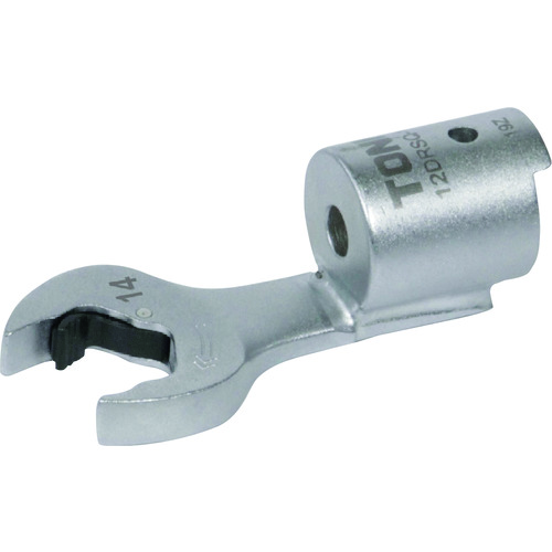 トラスコ中山 TONE 差替式トルクレンチ用クイックスパナヘッド 全長75.8mm 厚さ5.9mm(ご注文単位1個)【直送品】