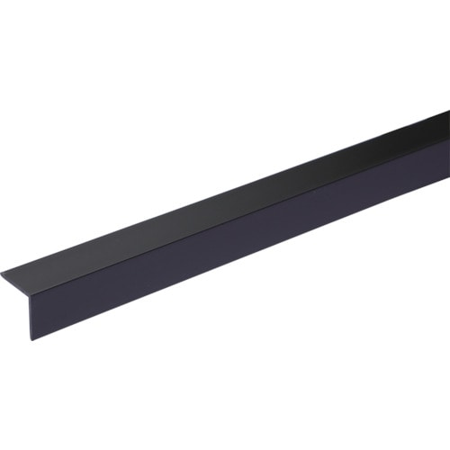 トラスコ中山 光モール ブラックアングル 25×25×1000mm(ご注文単位1本)【直送品】