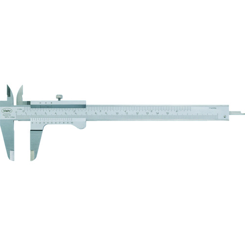 トラスコ中山 マール 標準ノギス バーニヤ ノギス 測定範囲0~150mm 最小表示0.05mm(4100420)(ご注文単位1本)【直送品】