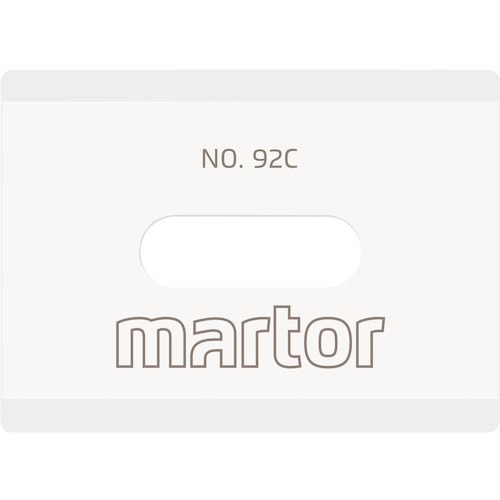 トラスコ中山 martor 替刃 2枚 CERAMIC BLADE NO. 92C(ご注文単位1パック)【直送品】