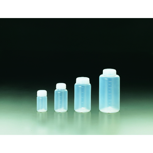 トラスコ中山 サンプラ PFA広口ボトル(中栓なし) 1L(ご注文単位1個)【直送品】