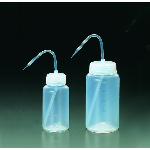 トラスコ中山 サンプラ PFA広口洗浄瓶 500ml(ご注文単位1個)【直送品】