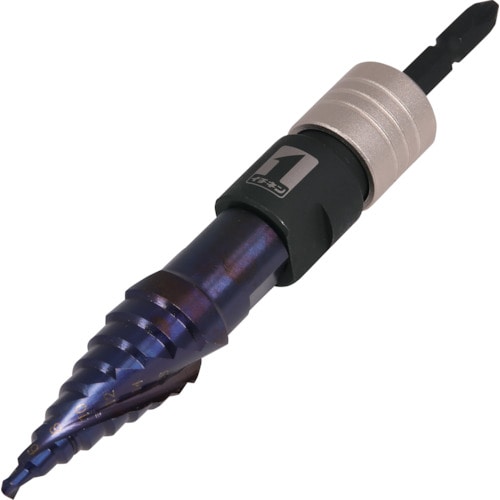 トラスコ中山 MUSTTOOL IM-2QSV-420 軸交換式ステップドリル 4-20mm IM-2QSV-420(ご注文単位1本)【直送品】