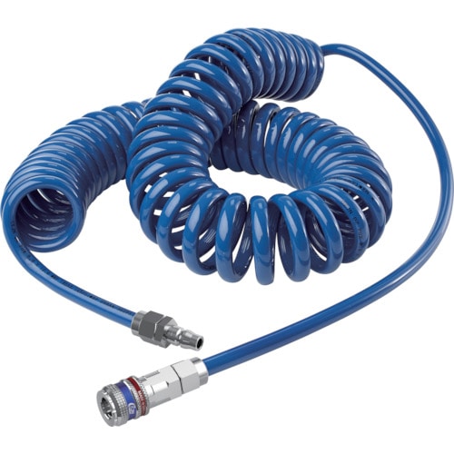 トラスコ中山 セイン スパイラルホースキット eSafeカップリング付 11×16 8M(ご注文単位1個)【直送品】