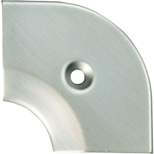 トラスコ中山 ASSIST ヘの字押え 床金物20-101LN コーナー ステンレス 入隅 43×43mm(ご注文単位1個)【直送品】