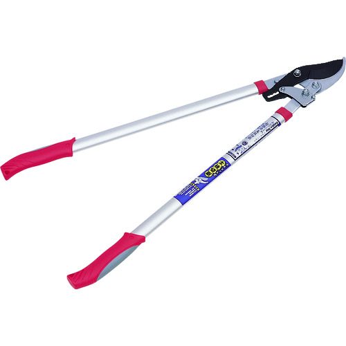 トラスコ中山 GS 新型アルミ柄超強力太枝切鋏(ラチェット式)(ご注文単位1個)【直送品】