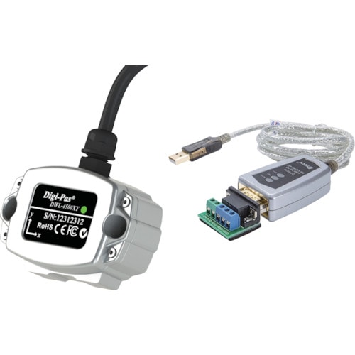 トラスコ中山 ジェーエスビ Digi-pas DWL4500XY Pro-Version 高性能2軸デジタル傾斜センサー ±0.002°(ご注文単位1個)【直送品】