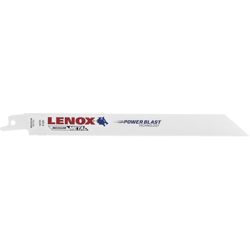 トラスコ中山 LENOX バイメタルセーバーソーブレード B818R 200mm×18山 (25枚入り)（ご注文単位1パック）【直送品】