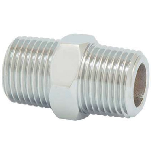 トラスコ中山 TBC メッキ付六角ニップル 812-7897(ご注文単位1個)【直送品】
